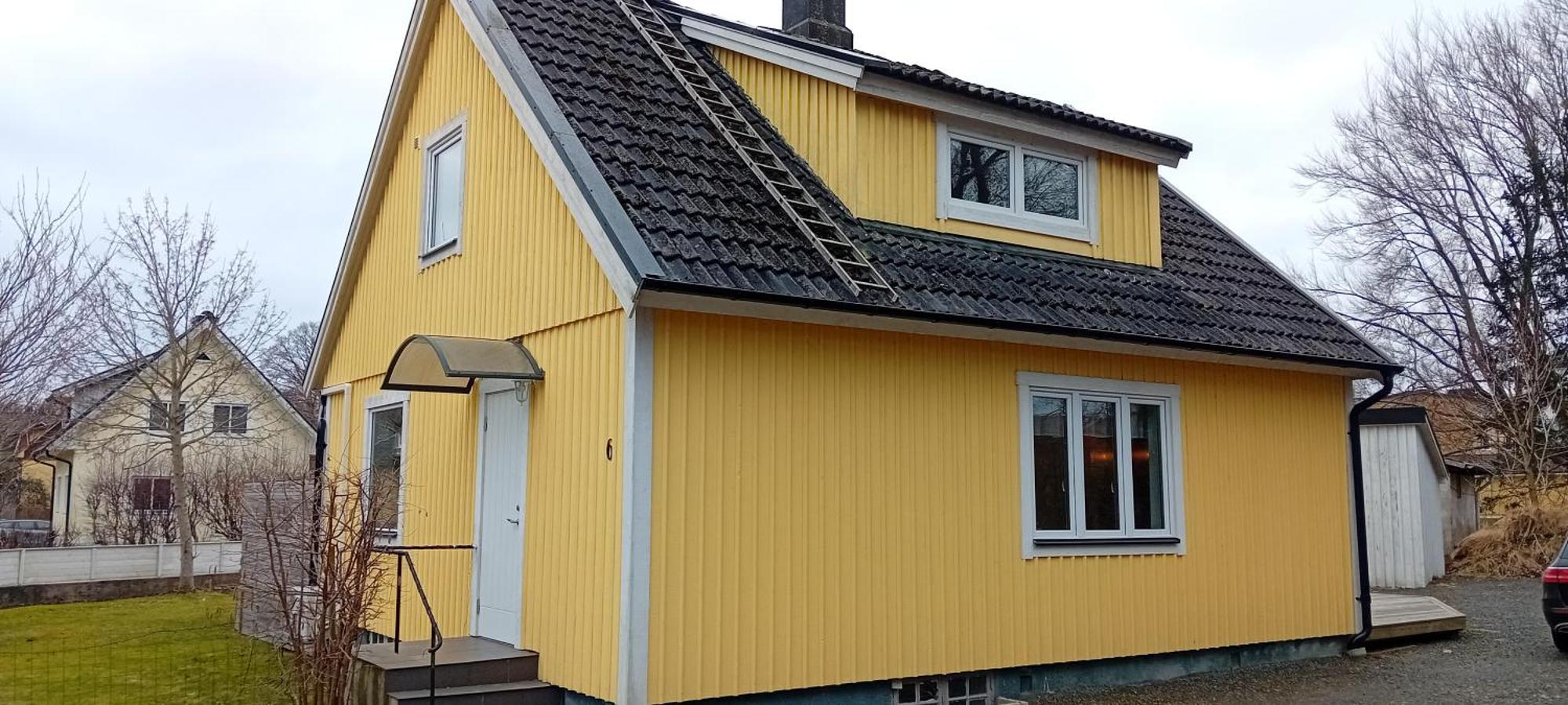 Вилла Gula Huset Perstorp Экстерьер фото